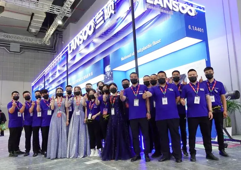 Show the Elegance of Lanshuo at the 2021 Shanghai China Sporting Goods Expo