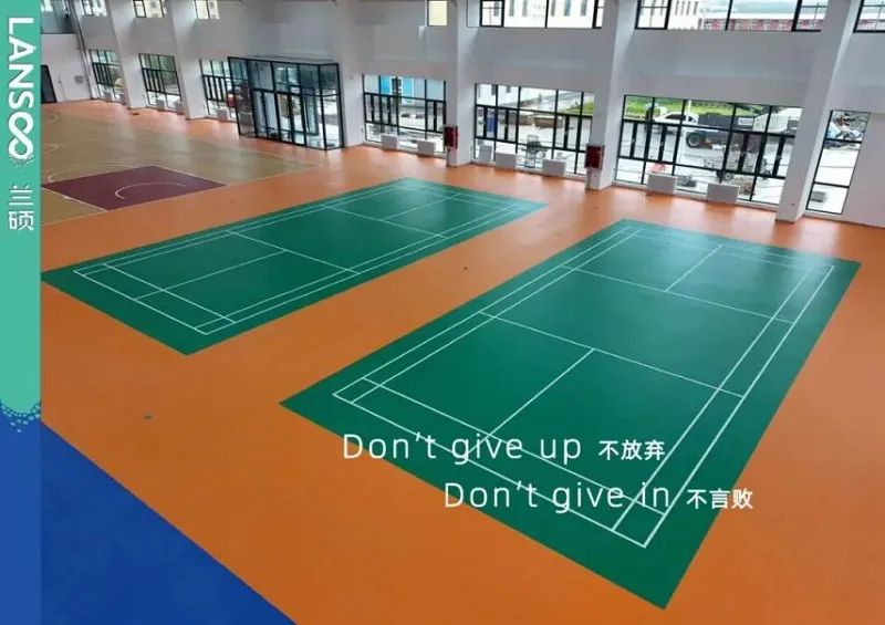 5.1mm Gem3 Pattern: The "Extraordinary" Sports Flooring