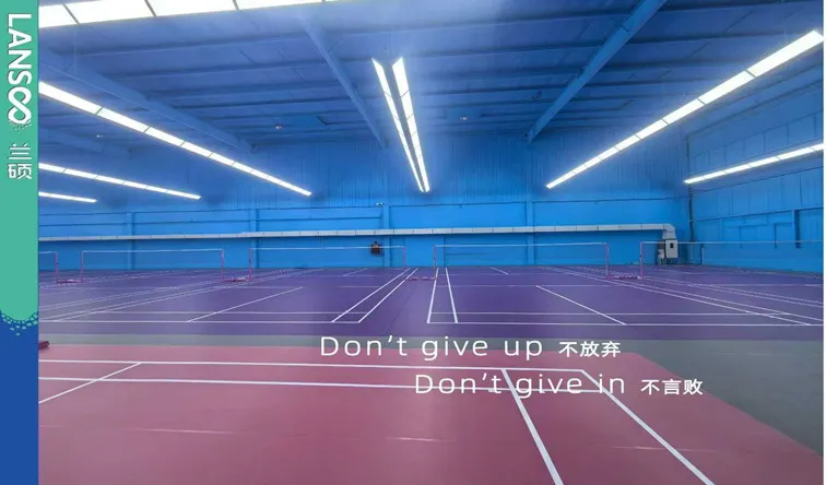 A 1,100㎡ professional indoor badminton hall makes a fresh debut!