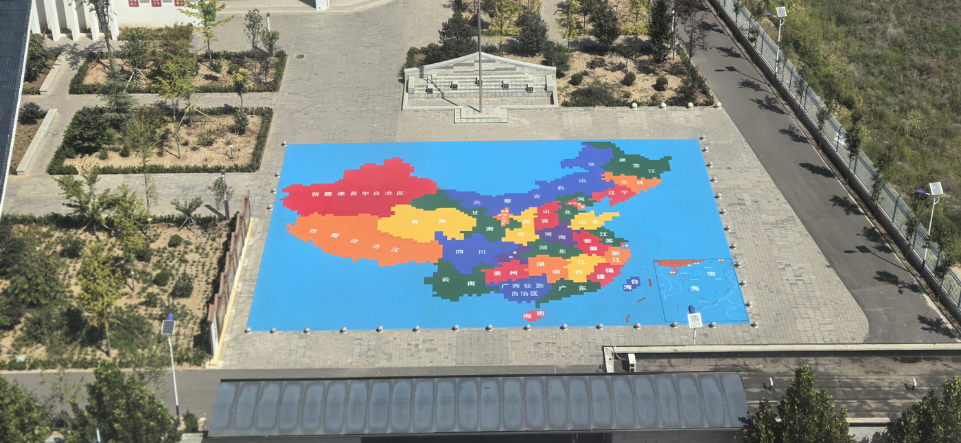 600 square meters of suspended flooring in the Fifth Primary School of Xiangfen County, Linfen City, Shanxi Province